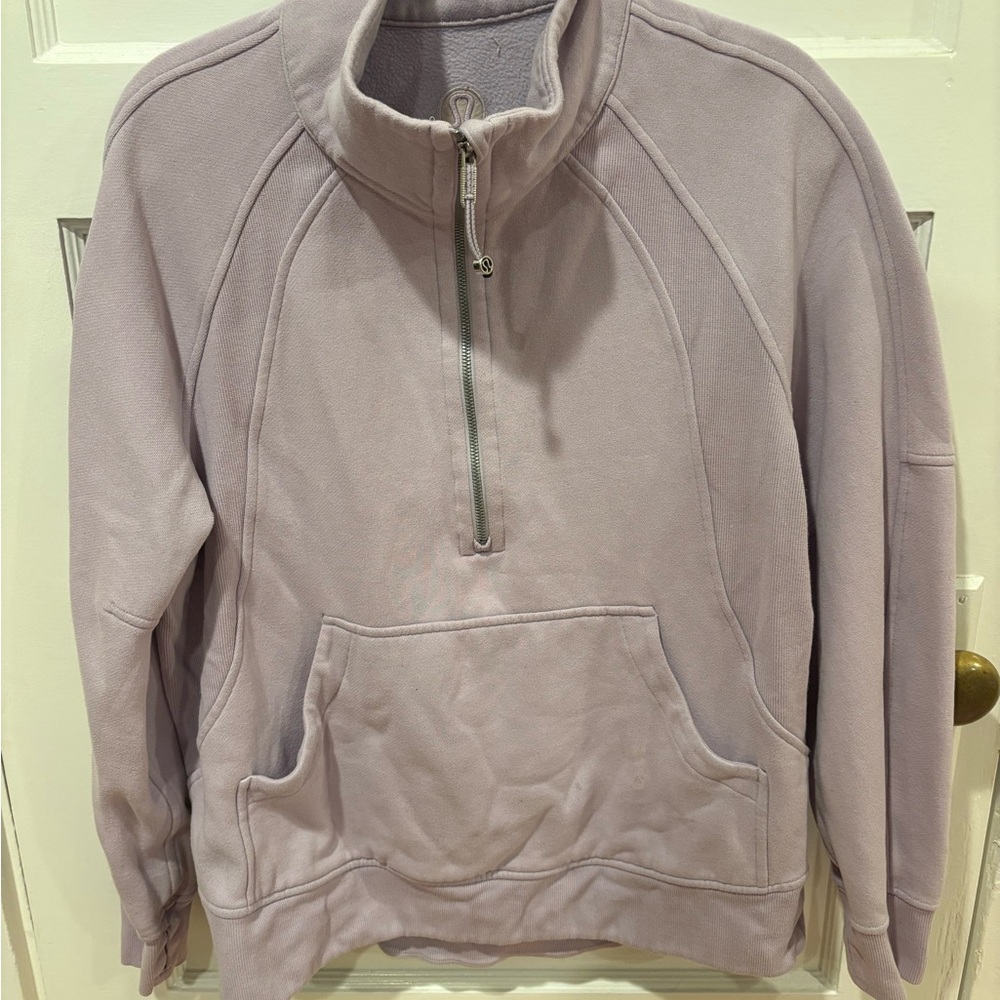 M/L Lululemon Lavender Full Length Scuba